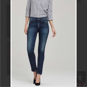 C of H (Citizens of Humanity) Agnes Slim Straight Mid Rise Dark Wash Size 29
